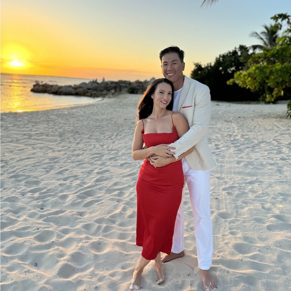 House of CB Anais Satin Corset Midi Dress - Picture 5 of 7